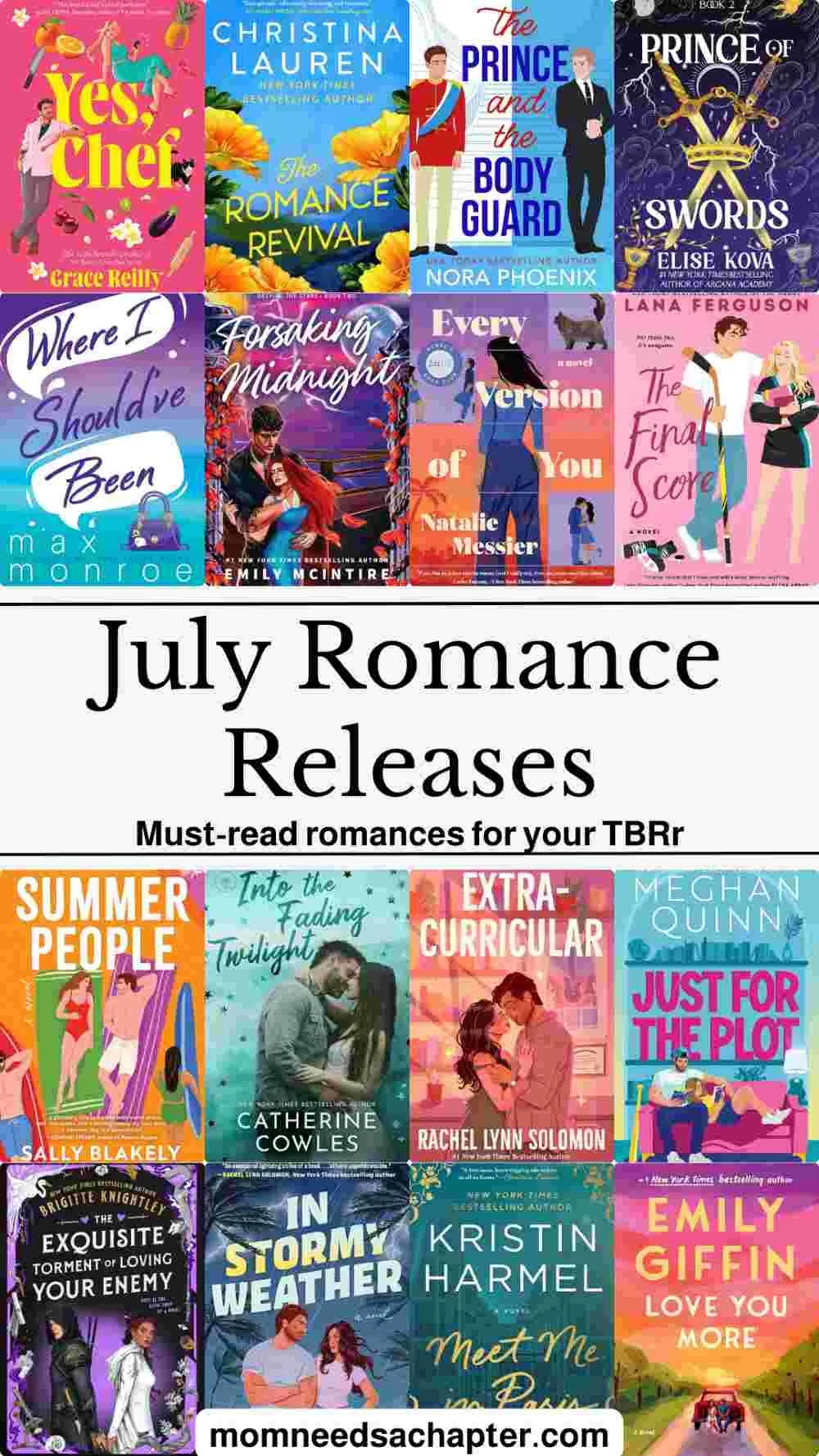 July romance releases