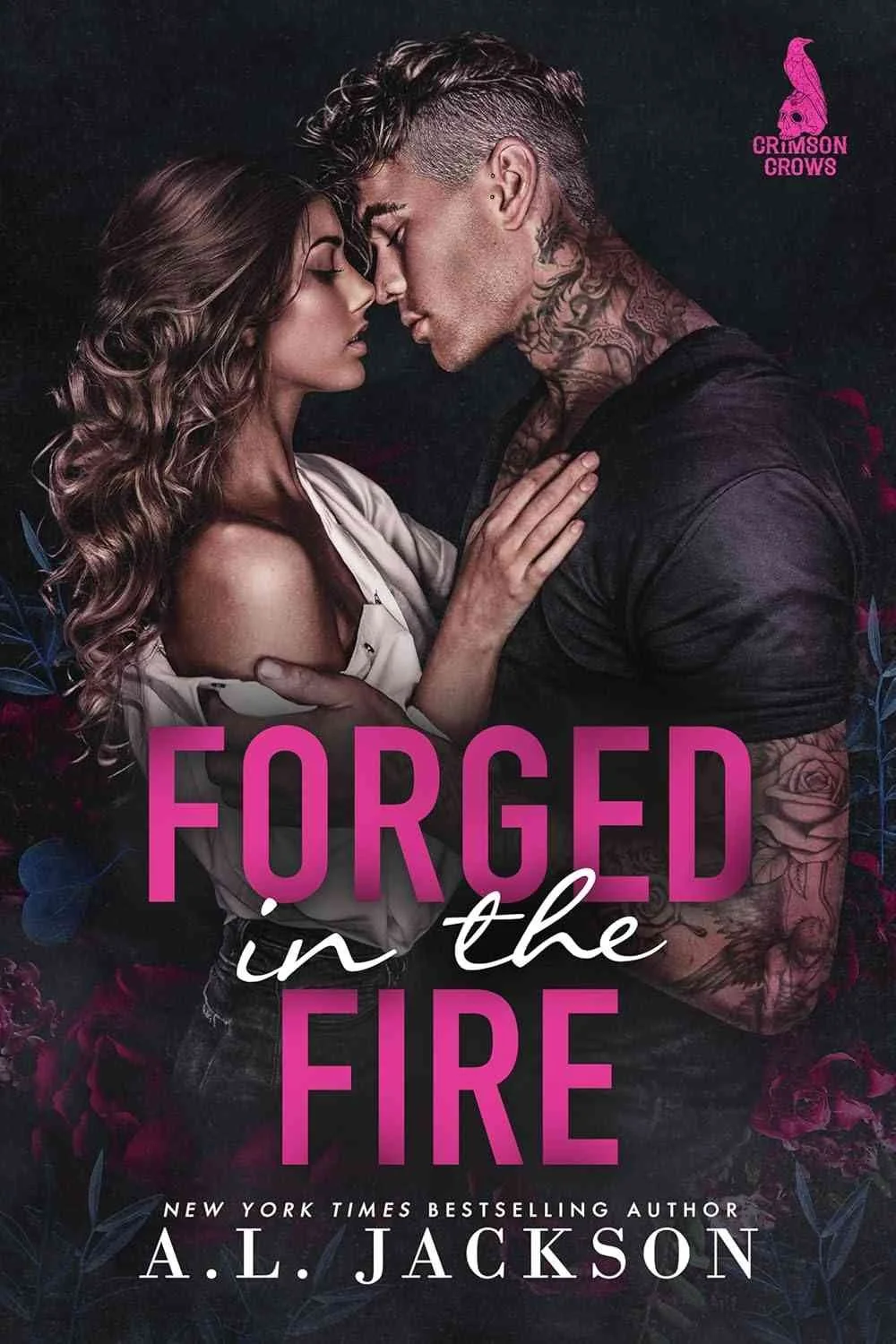Cover graphic for the contemporary romance Forged in the Fire by A.L. Jackson