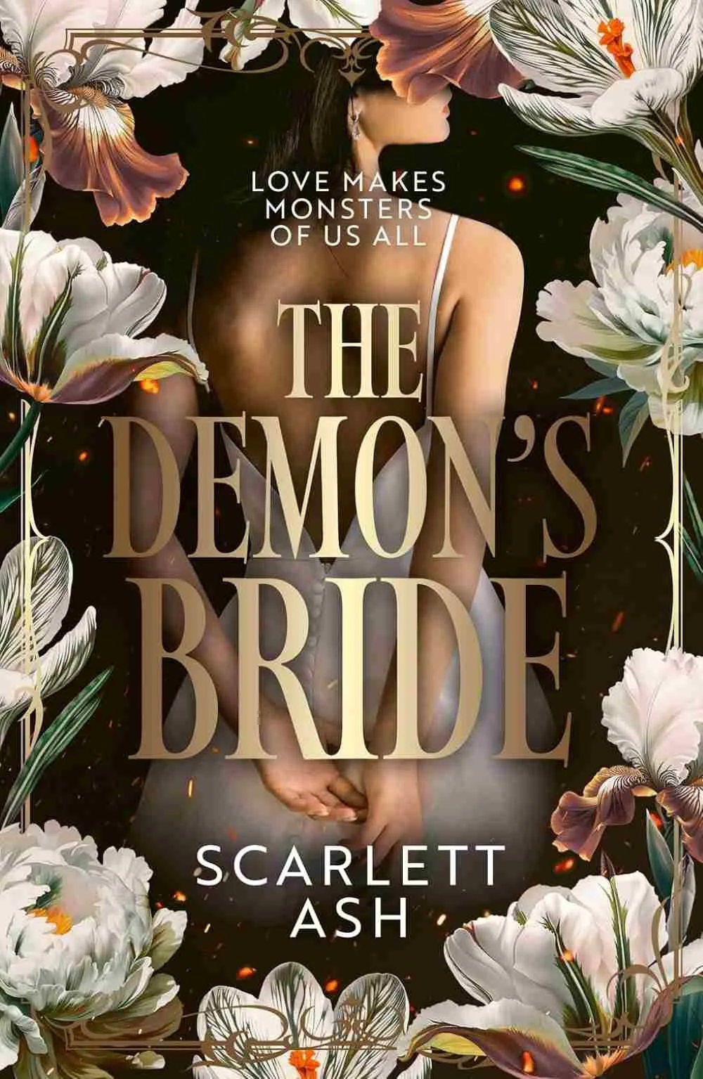 Cover graphic for the November 2026 romance release The Demon's Bride by Scarlett Ash