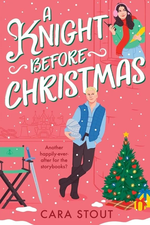 Cover graphic for the book A Knight Before Christmas a holiday rom com