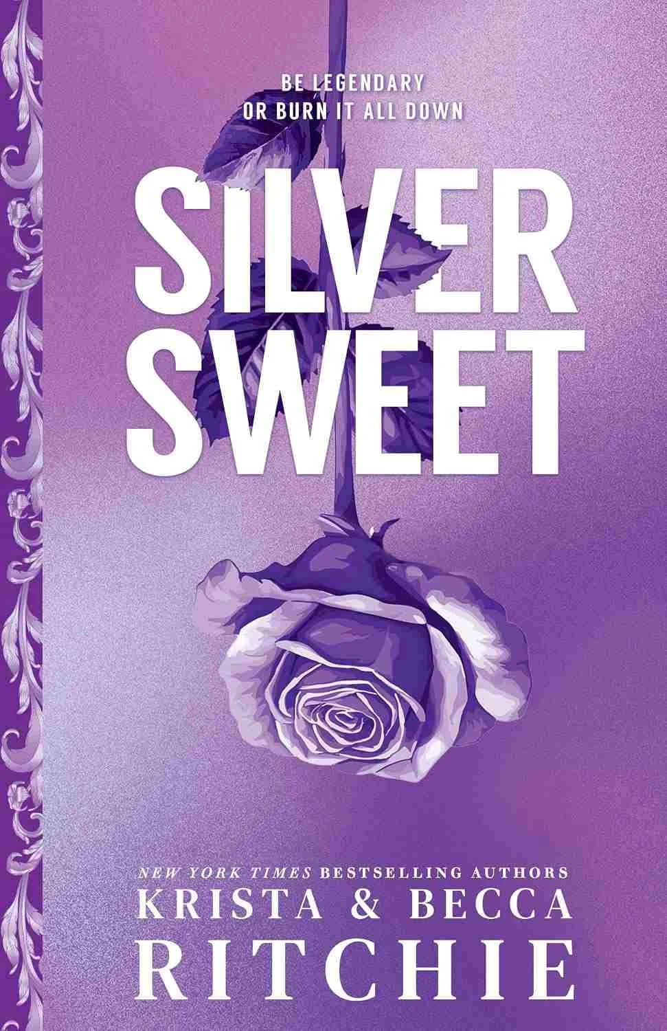 Cover graphic for the new MM romance Silver Sweet by Krista and Becca Ritchie