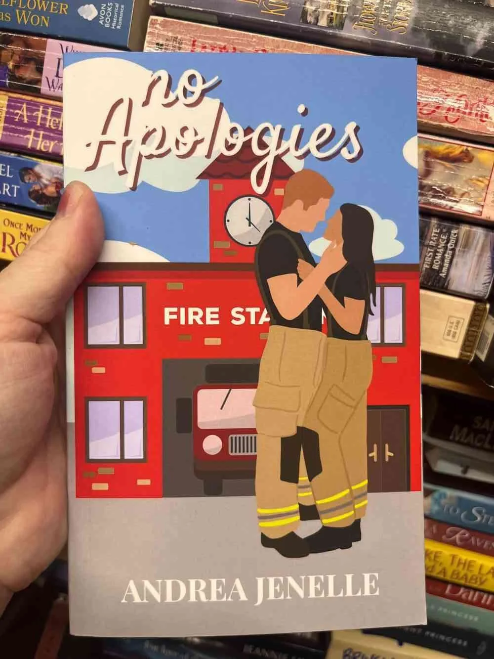 No Apologies by HOLT winning indie author Andrea Jenelle