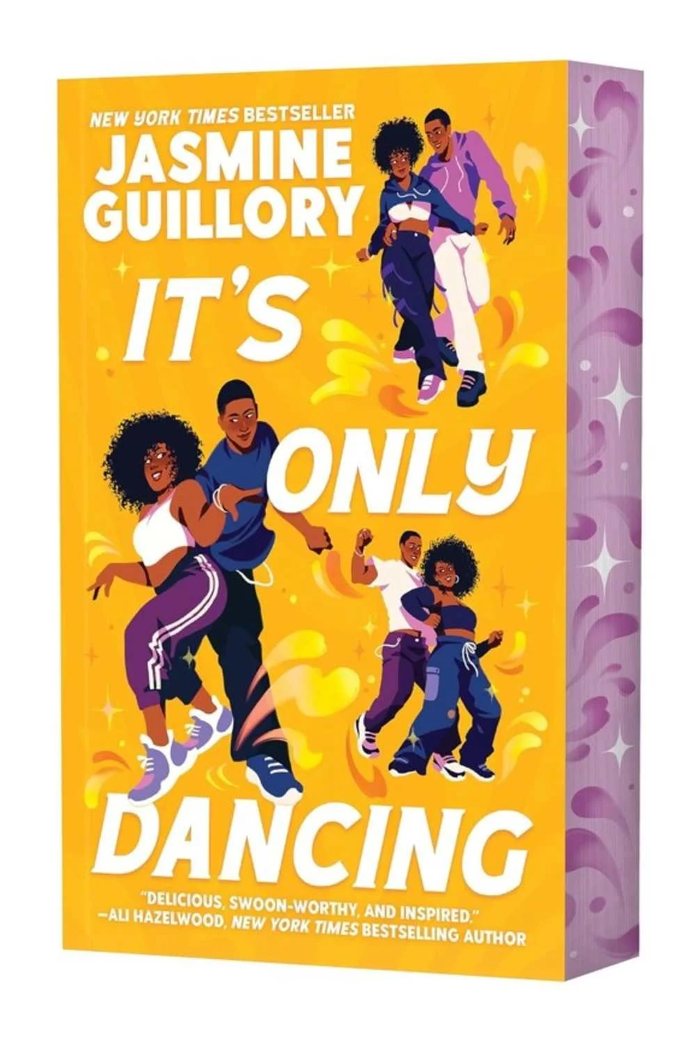 Deluxe paperback edition of the new contemporary romance Its Only Dancing by Jasmine Guillory