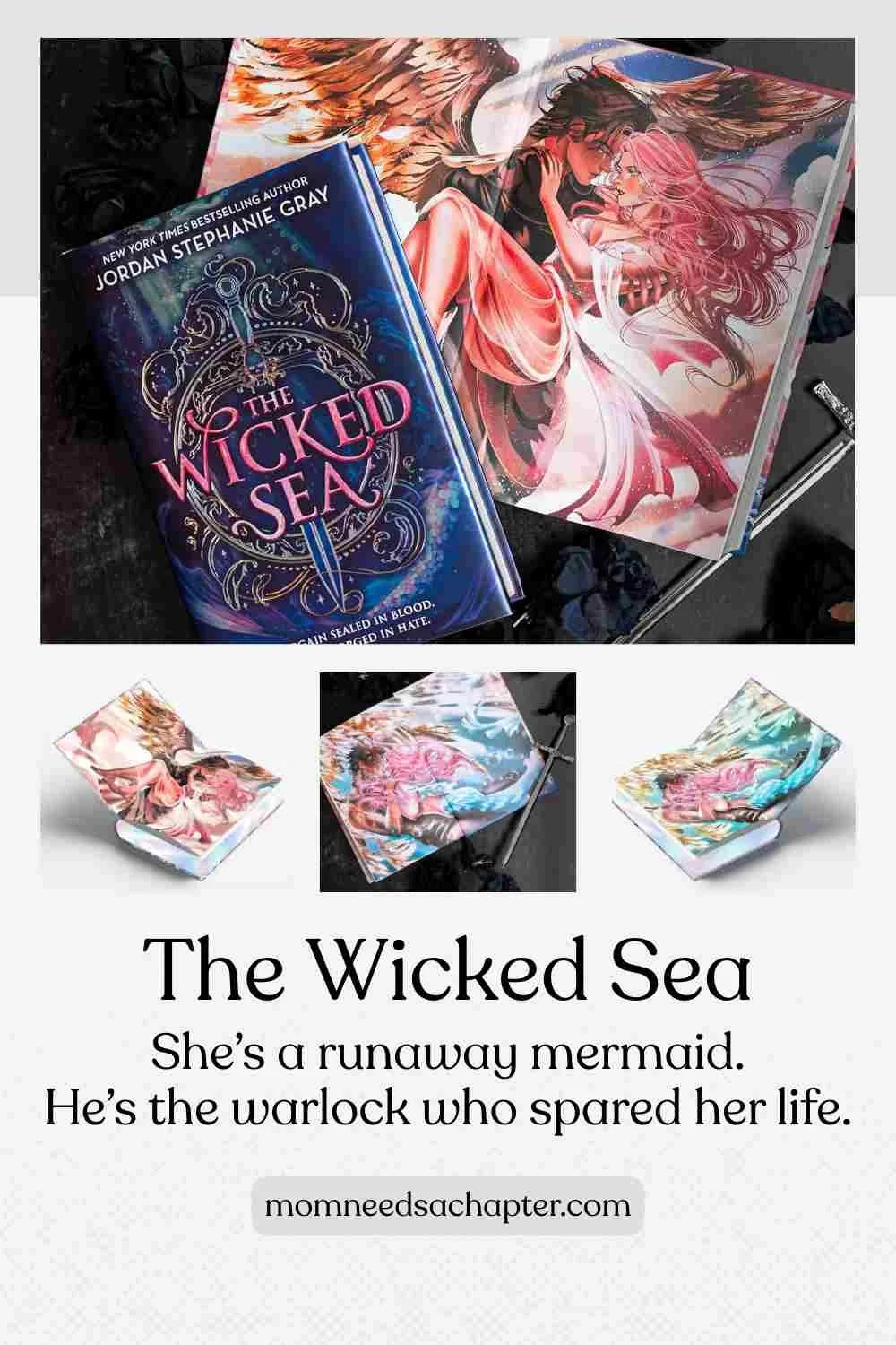 Ad graphic for the deluxe hardcover edition of The Wicked Sea by Jordan Stephanie Gray