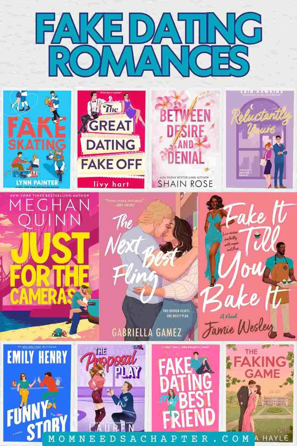 Fake Dating Romances blog post graphic