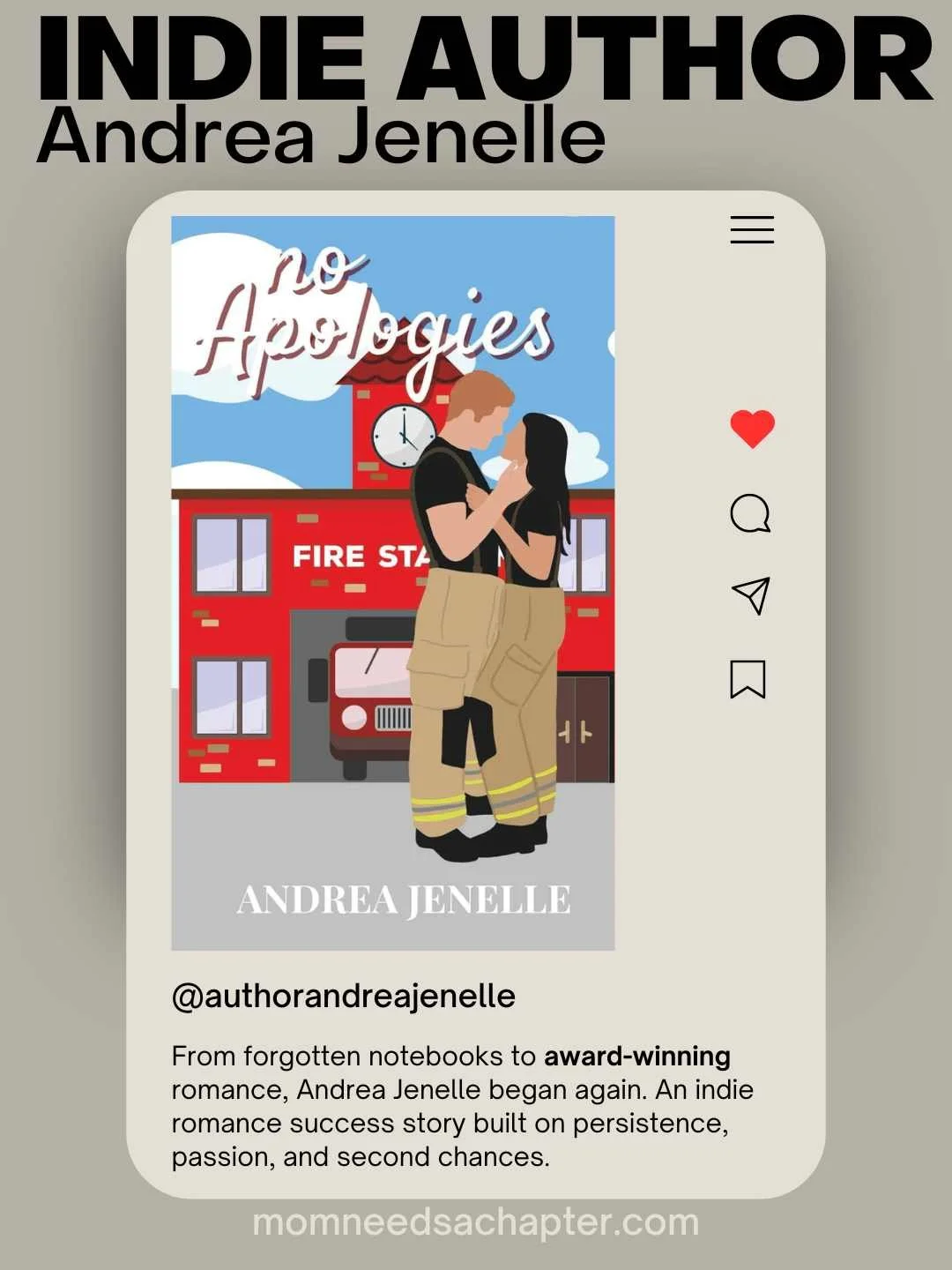 Indie author feature Andrea Jenelle