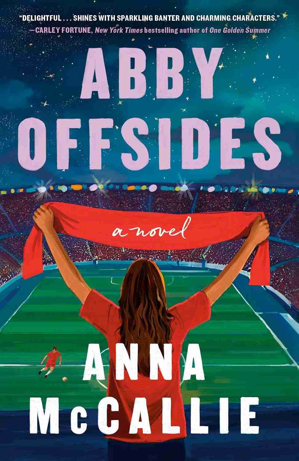Cover graphic for the contemporary romance Abby Offsides
