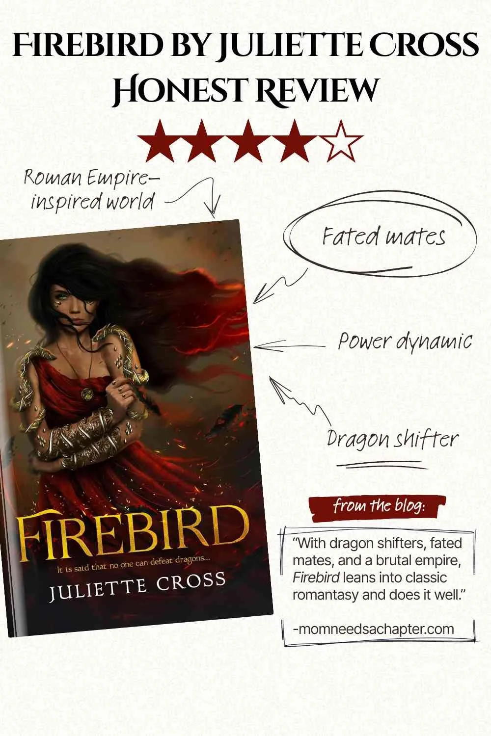 Firebird by Juliette Cross an Honest Review