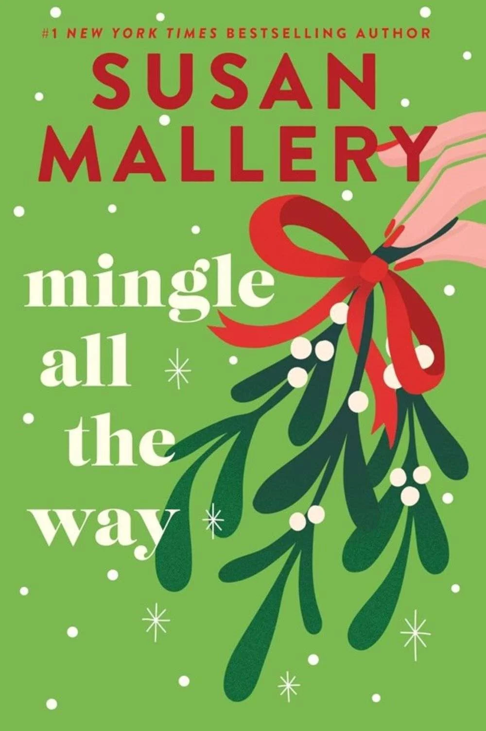 Cover graphic for the October 2026 romance release Mingle All the Way by Susan Mallery
