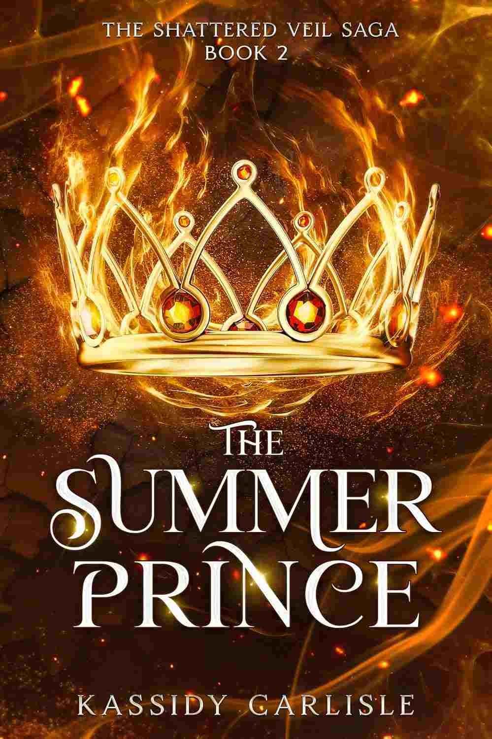 The cover graphic of the book The Summer Prince