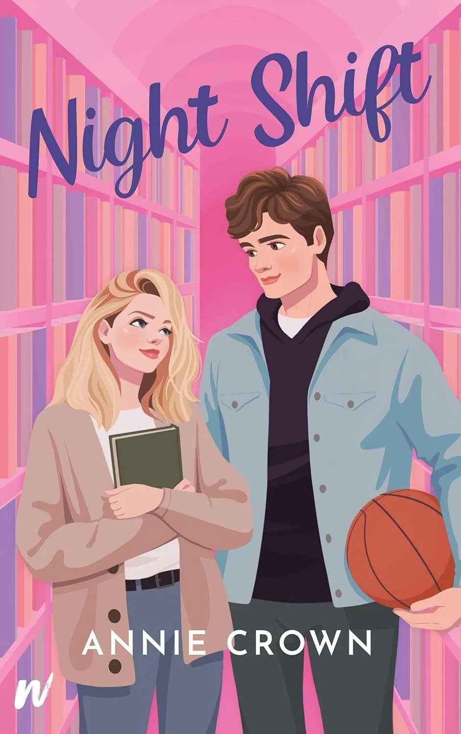 Cover graphic of the sports romance Night Shift