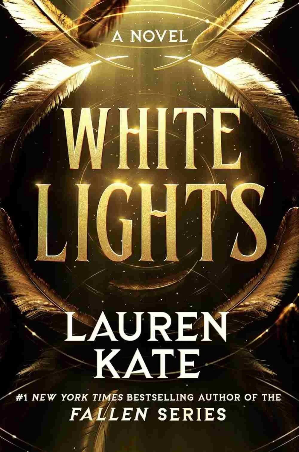 Cover graphic for the fantasy romance White Lights by Lauren Kate