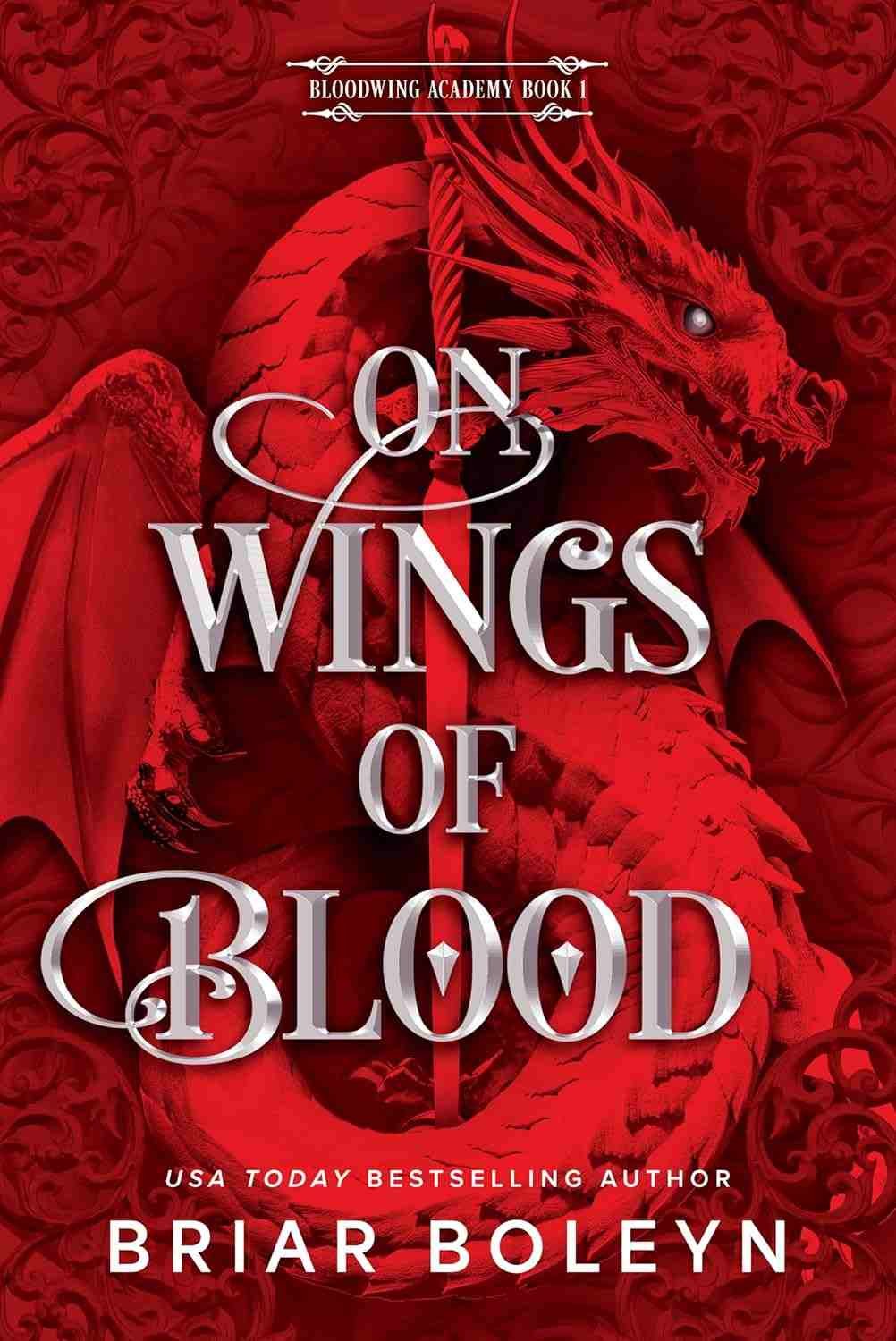 On Wings of Blood a dragon academy romance
