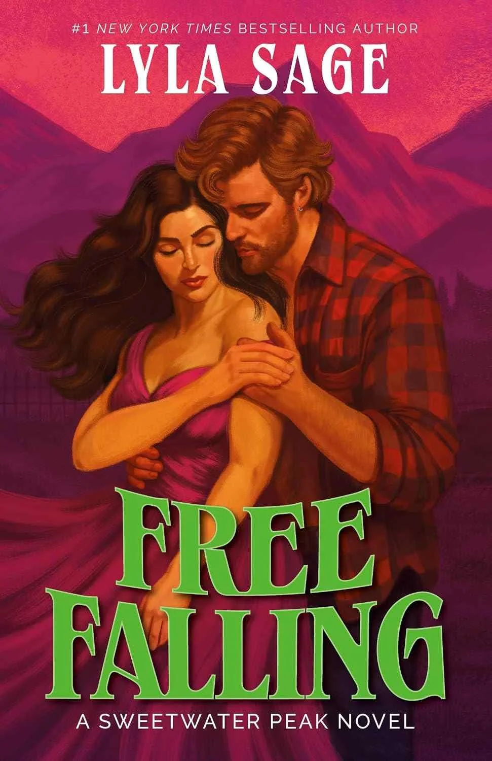 Cover graphic for the new fall romance release Free Falling by Lyla Sage, releases September 22