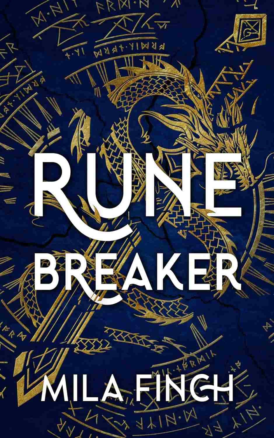 Cover of the 2026 fantasy romance Runbreaker by Mila Finch