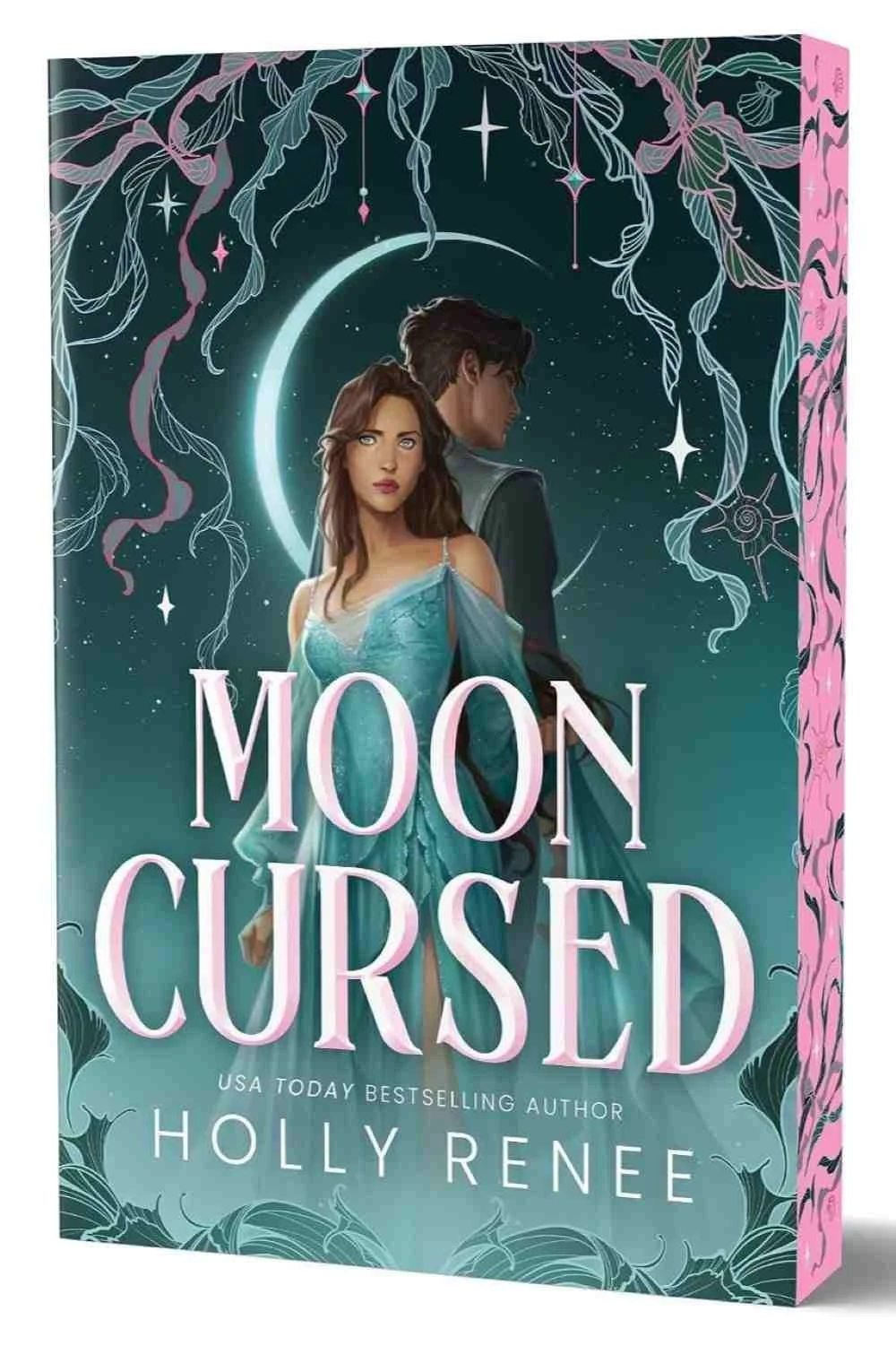 Cover graphic for the November 2026 romance release Moon Cursed by Holly Renee