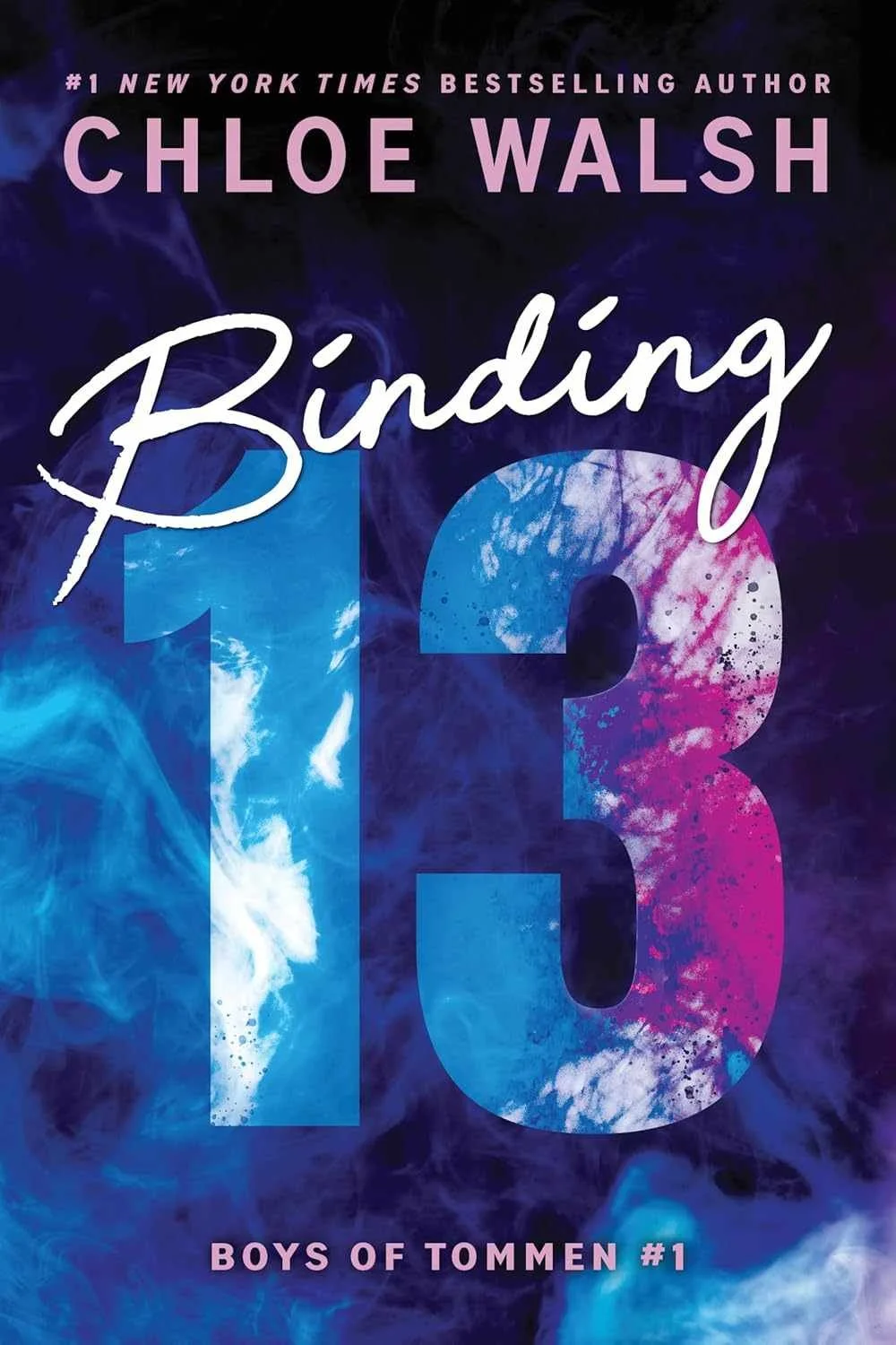 Cover graphic for the sports romance Binding 13 by Chloe Walsh
