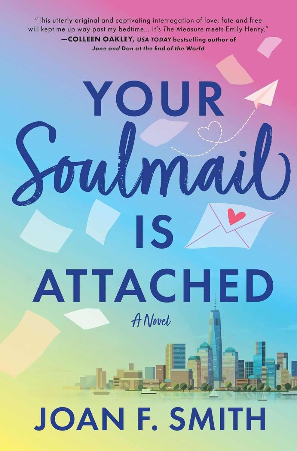 Cover graphic for the romance book Your Soulmail is Attached by Joan F. Smith