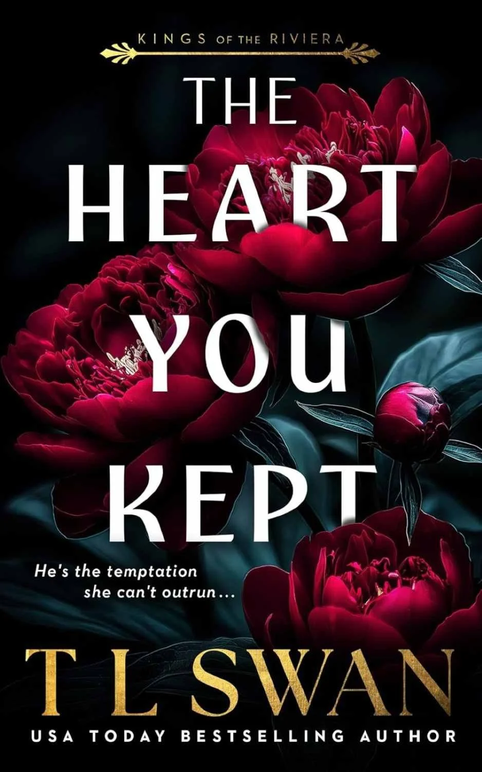 Cover graphic for the romance The Heart You Kept by TL Swan