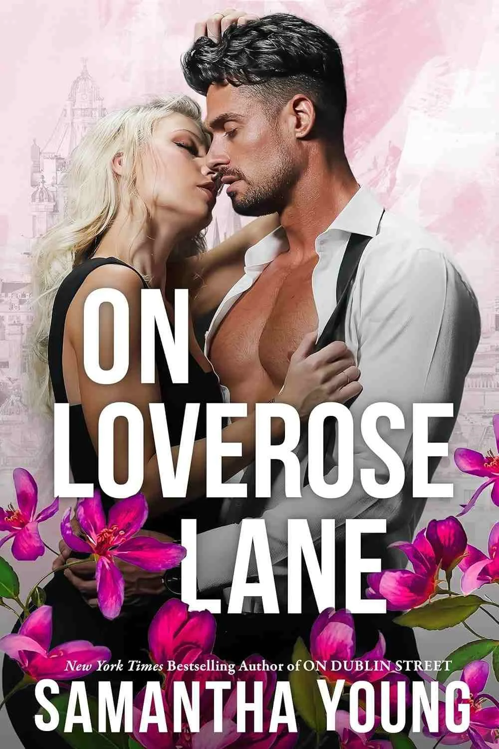 Cover graphic of the sports romance On Loverose Lane by Samantha Young