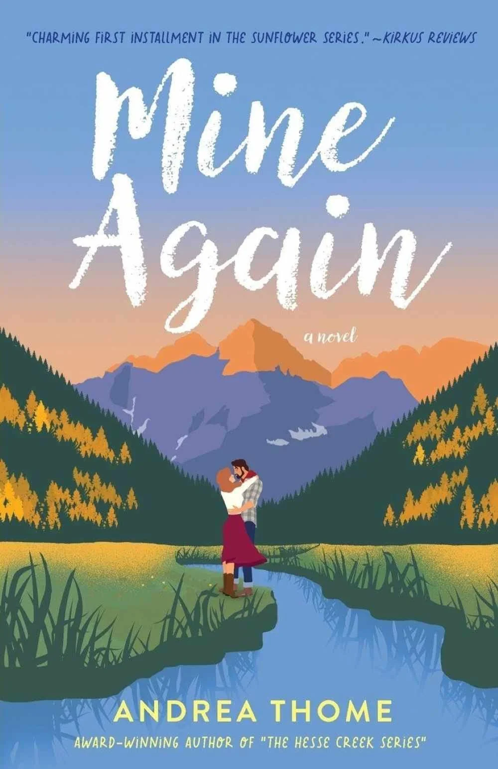 Cover graphic for the October 2026 romance release Mine Again by Andrea Thome