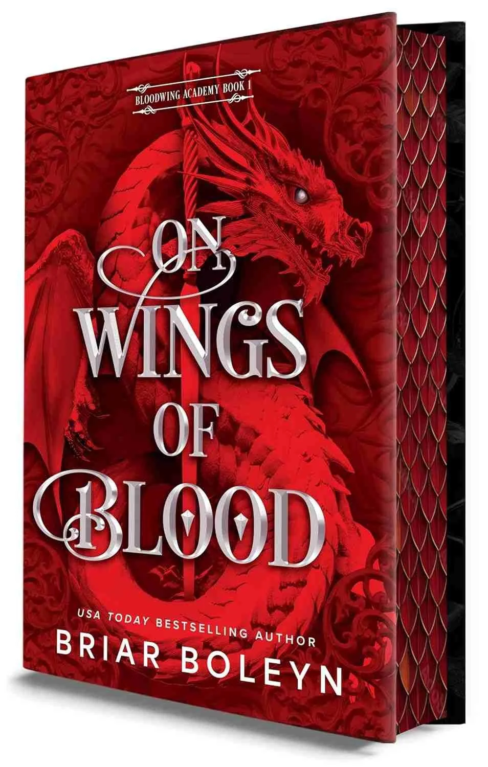 On Wings of Blood Deluxe Edition with sprayed edges