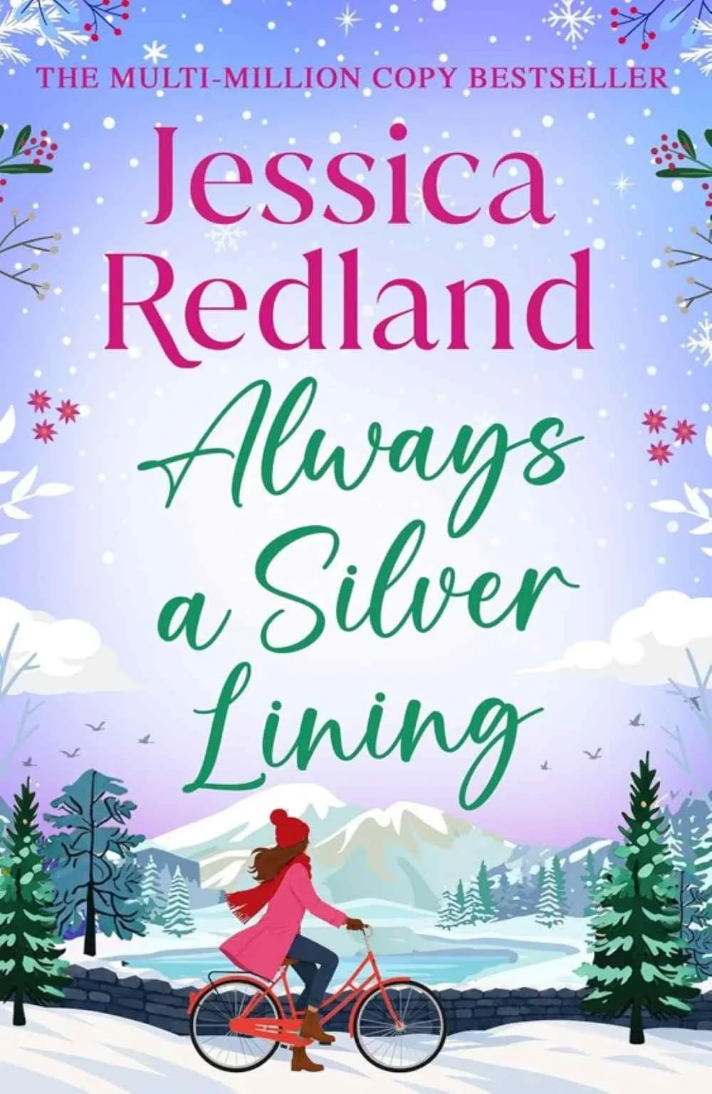 Cover graphic for the Winter romance Always a Silver Lining by Jessica Redland
