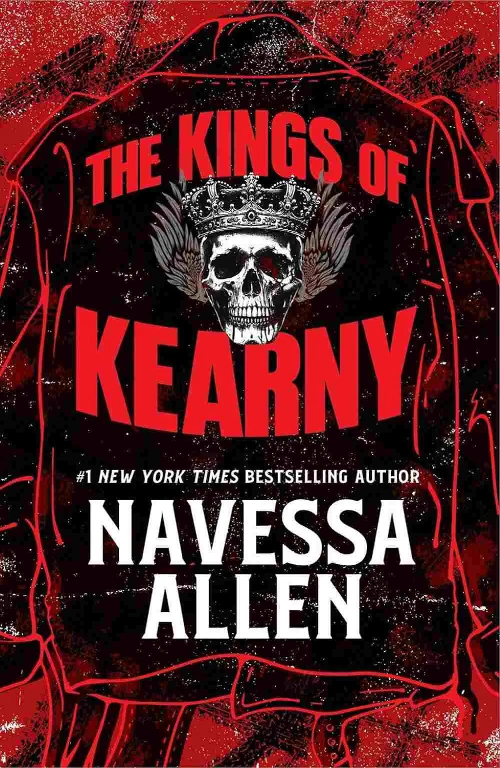Cover graphic for the dark romance The Kings of Kearny by Navessa Allen