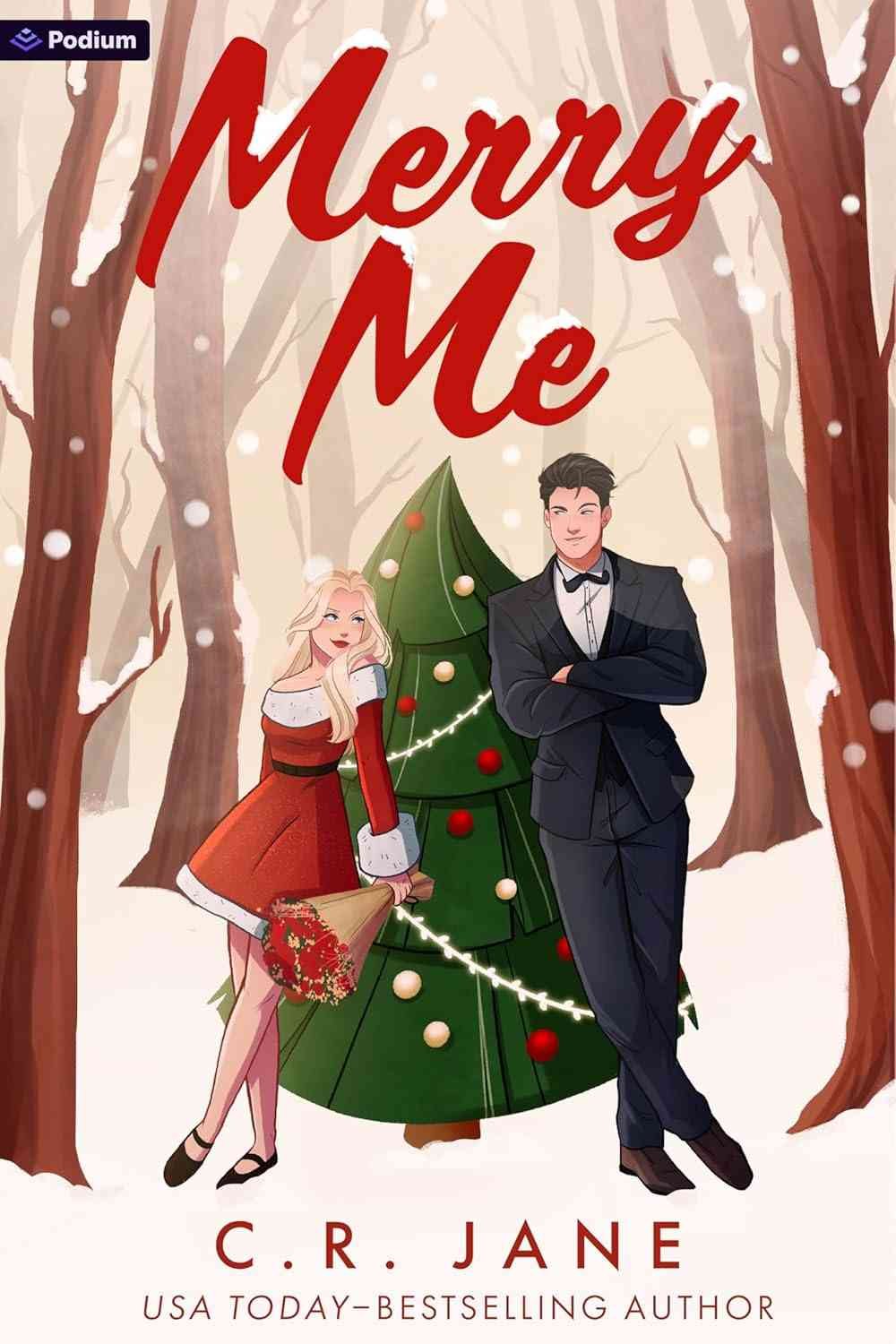 Cover graphic for the book Merry Me by CR Jane