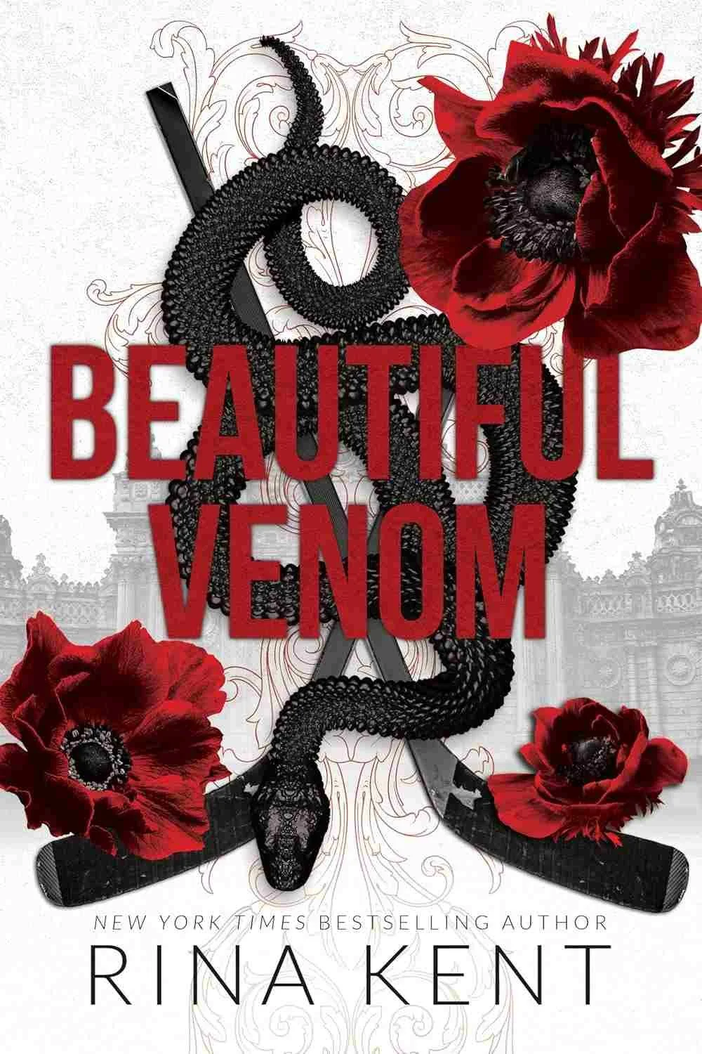 Cover graphic for the dark villain romance Beautiful Venom