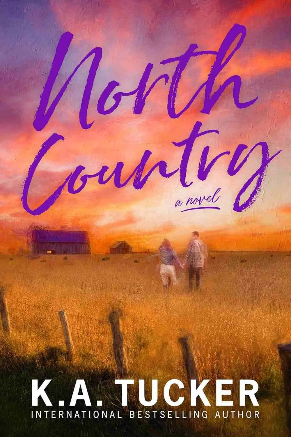 Cover graphic for the new contemporary romance North Country by KA Tucker