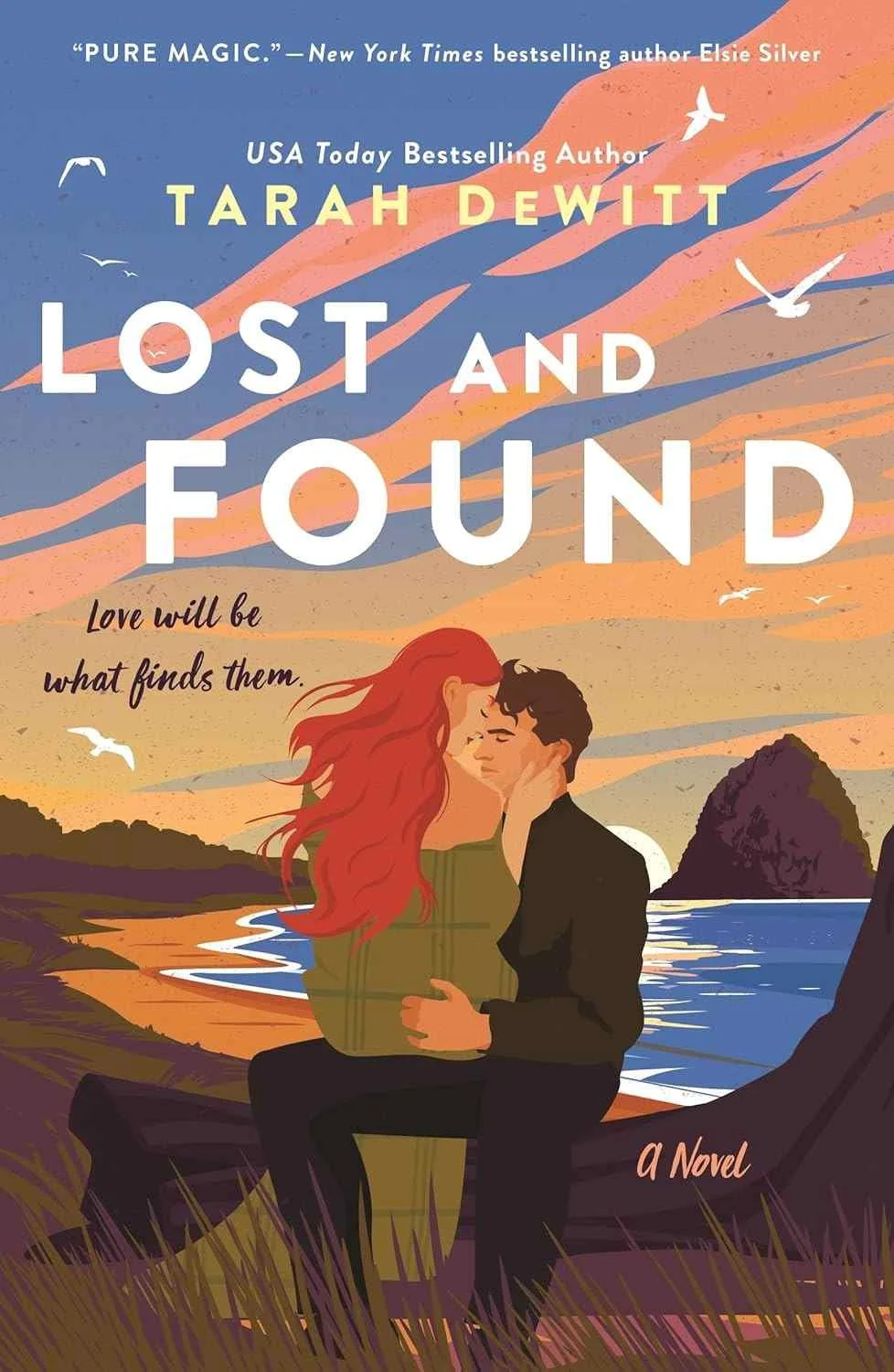 Cover graphic for the new contemporary romance Lost and Found by Tarah DeWitt