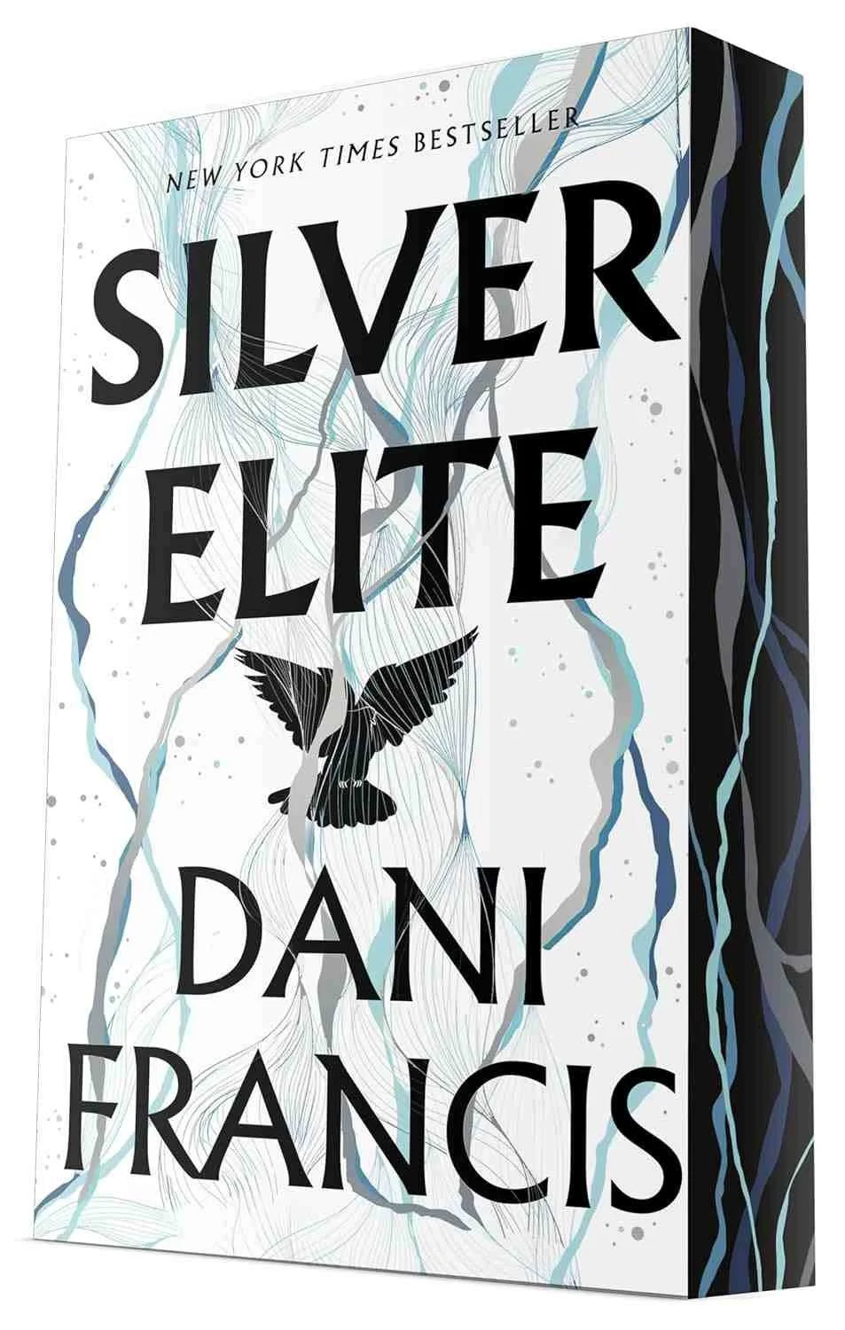 Cover graphic of the adult dystopian romance Silver Elite by Dani Francis