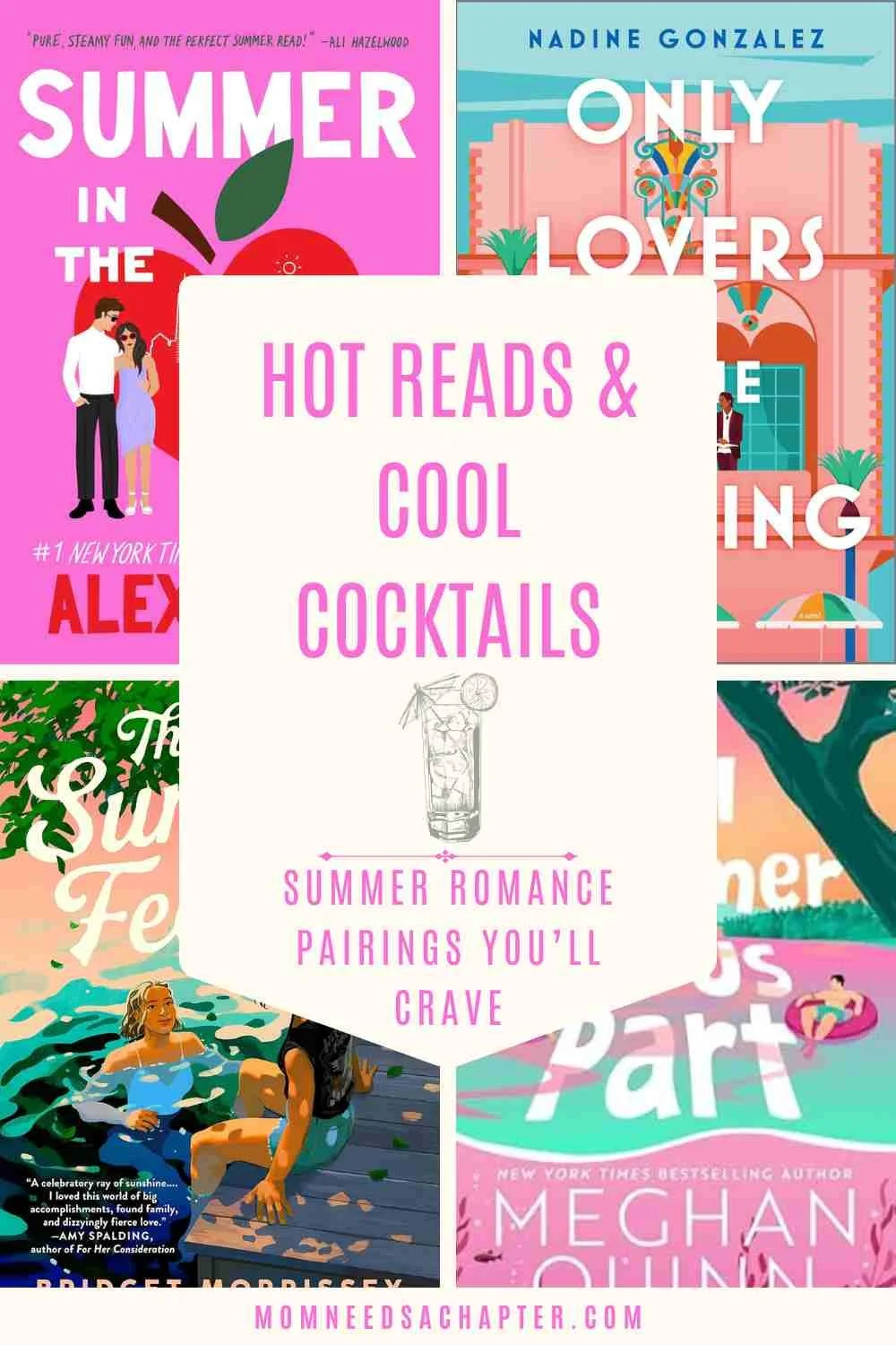Hot Summer Reads and Cocktails