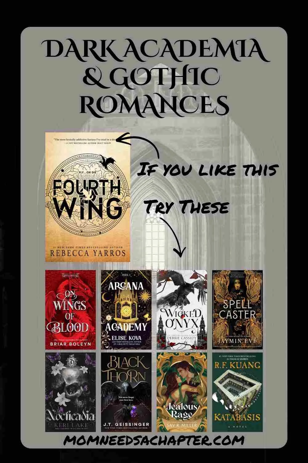 Dark Academia and Gothic Romances