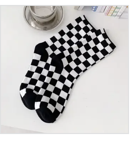 Checkerboard Socks