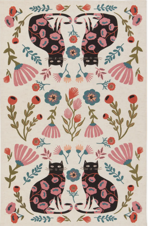 KITTY CAT TEA TOWELS