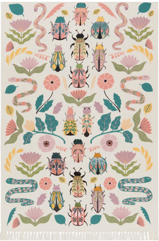 EMBROIDERED TEA TOWEL