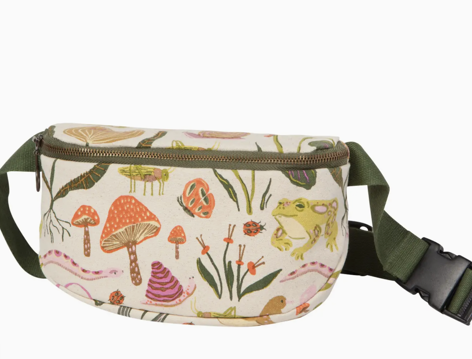 Ecru Fungi Hip Pouch