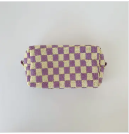 Mini Checkerboard Pouch