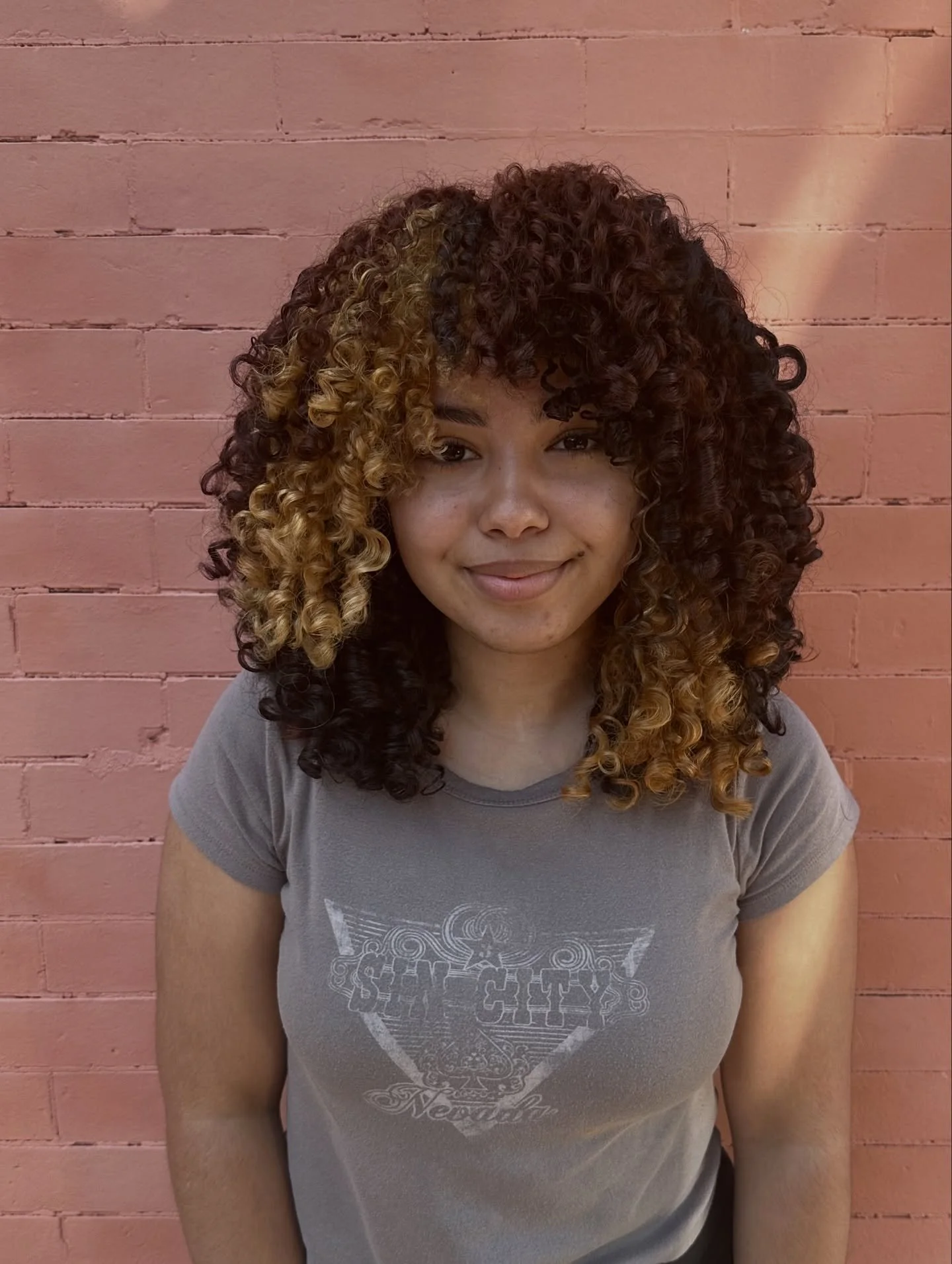 Fall time is for fun Calico color blocking 🍂🍁