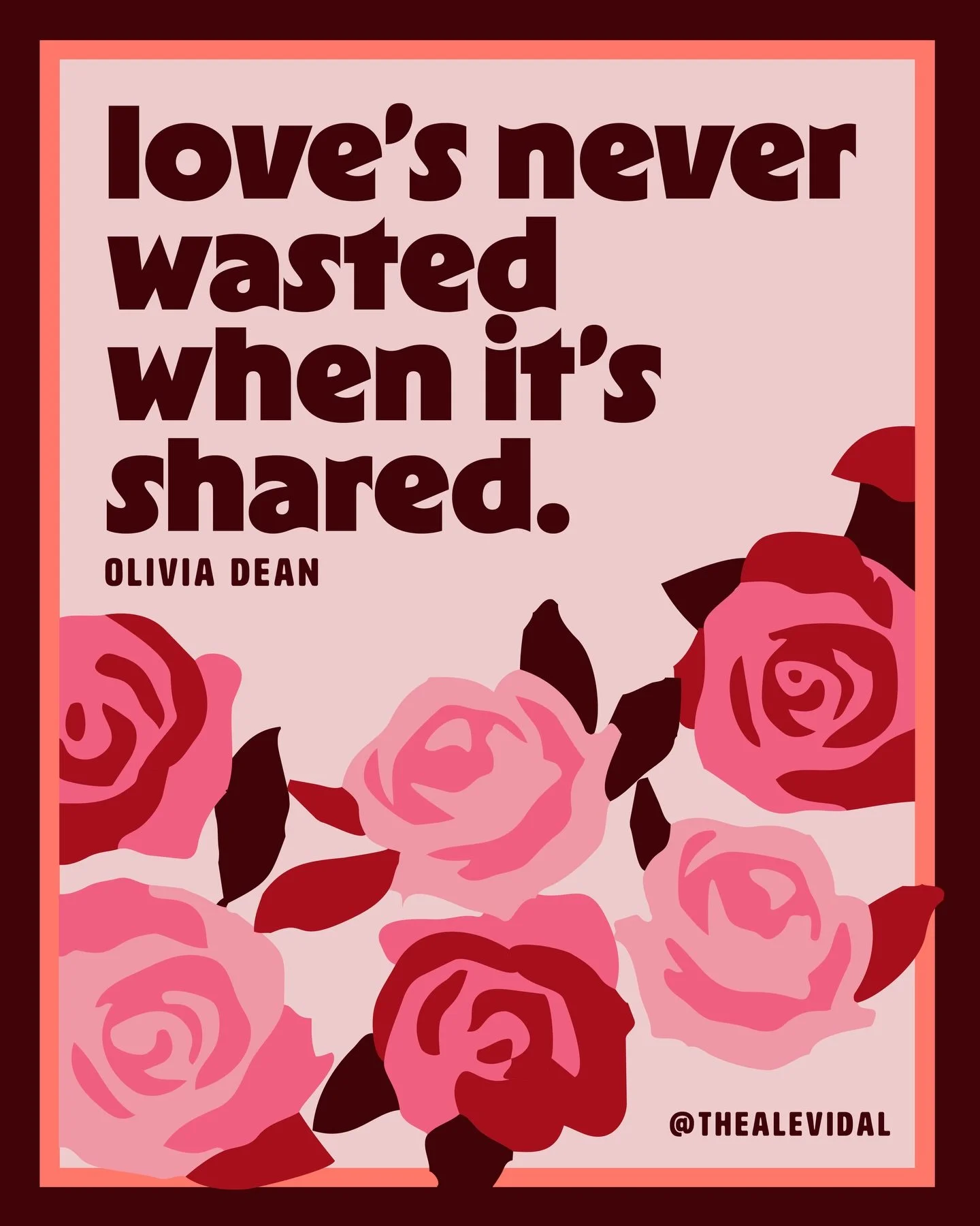 Happy Valentines 💘 

#lovequotes❤️❤️ #quotecards #oliviadean #designwithme #createdtocreate