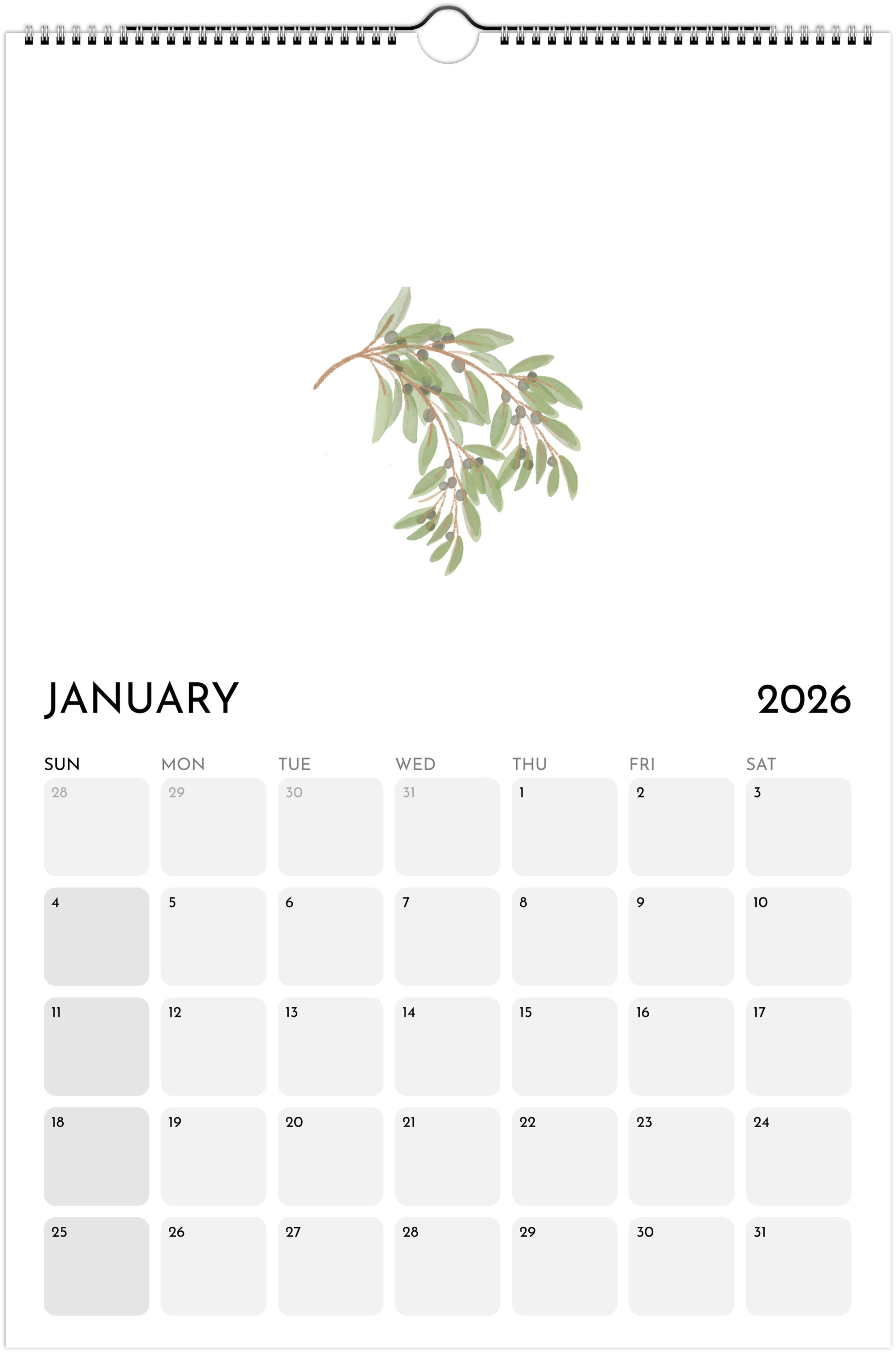 2026 Whimsical Italy Calendar