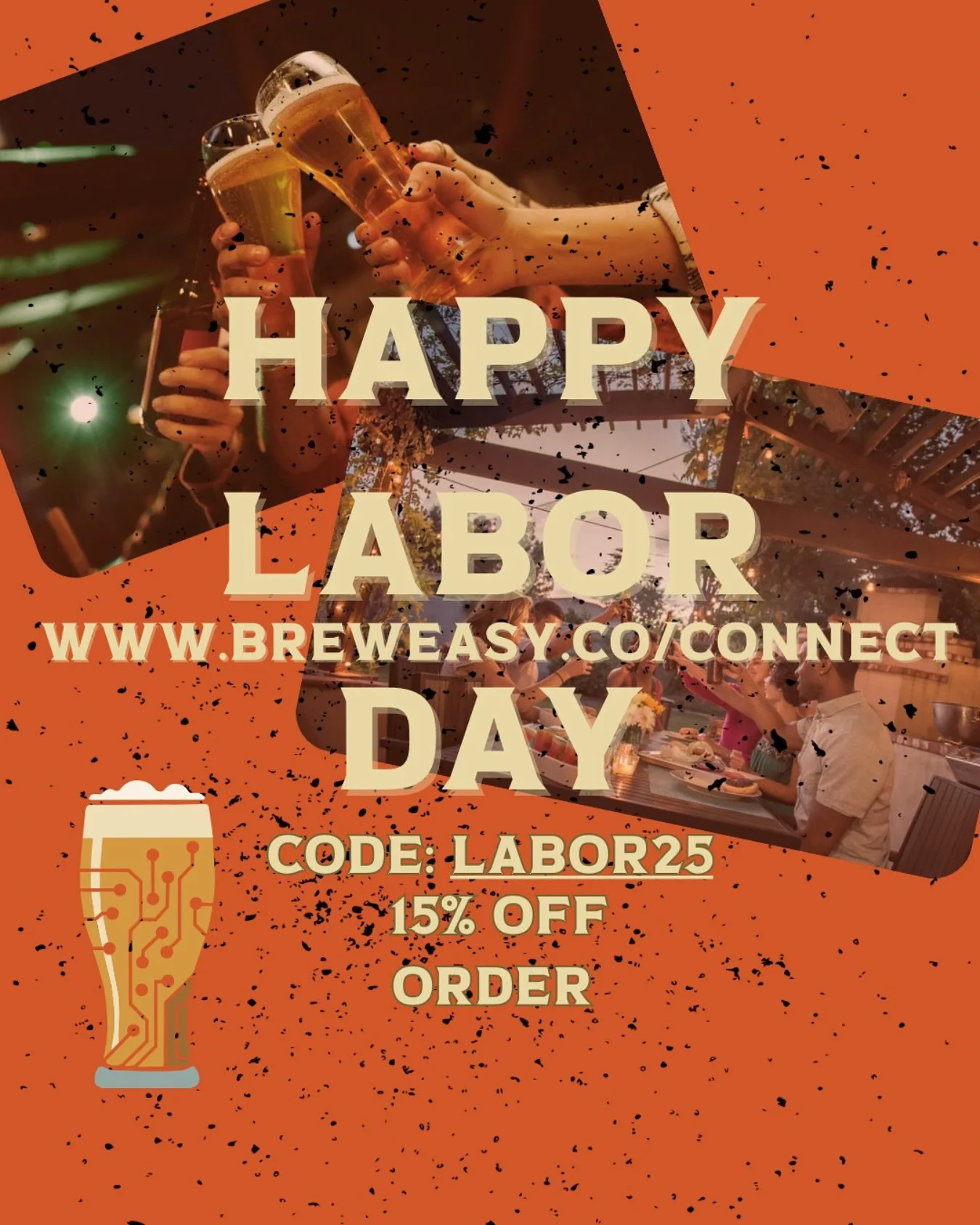 🔥 It&rsquo;s Labor Day, legends! Time to raise a pint to the grind, the hustle, the sweat that built this day off.

Today isn&rsquo;t just for clocking out&mdash;it&rsquo;s for cranking up the kettle, brewing bold, and celebrating the craft. 🍺⚡️

Y