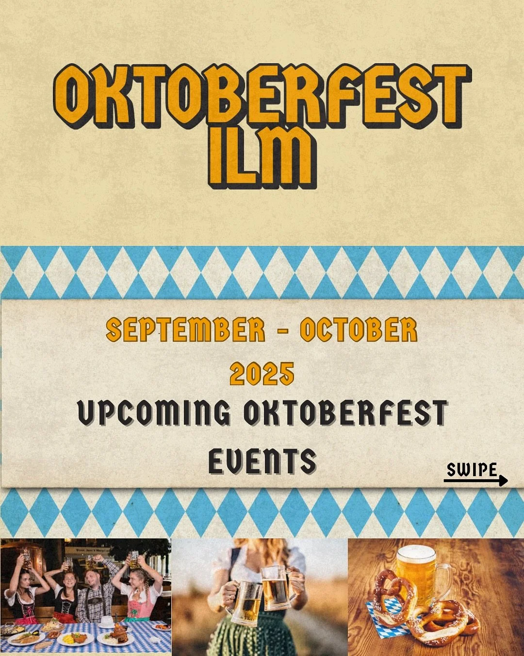 Wilmington, ready to PROST? 🍺🥨
Oktoberfest season is in full swing. Our roots are local to Wilmington, NC, home to one of the fastest growing festival &amp; craft beer scenes. So to promote great local breweries/spots, here&rsquo;s where to raise a