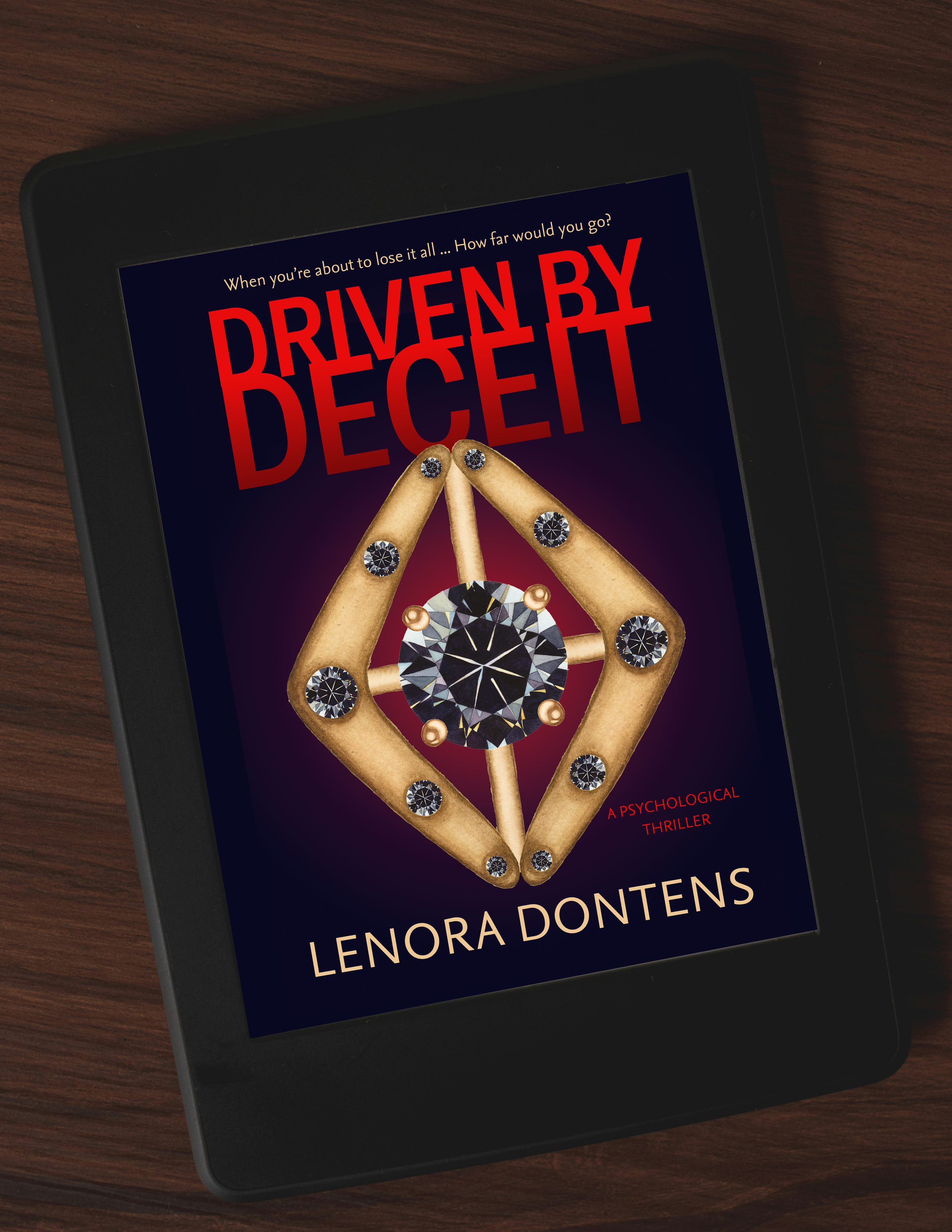 e-book Driven by Deceit e-reader.png