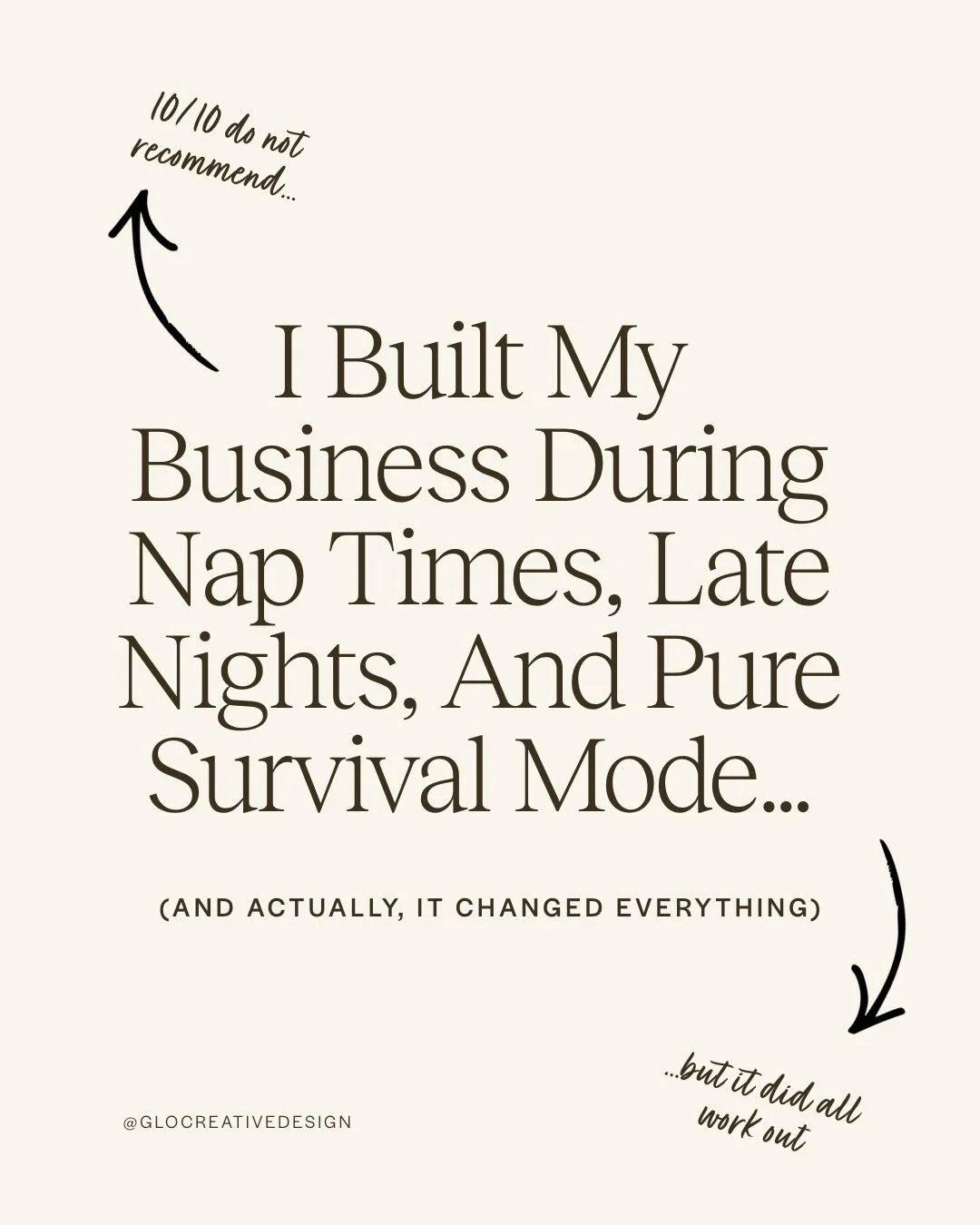 If you&rsquo;ve also relied on nap times and Disney movies to build your business, raise your hand 🙋&zwj;♀️ 😅

Starting a new business is not for the faint of heart-
Especially when you&rsquo;re a mom
Especially when you&rsquo;re literally in survi