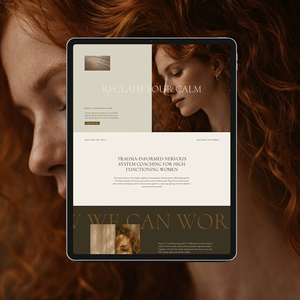 The Sage | Squarespace Website Template