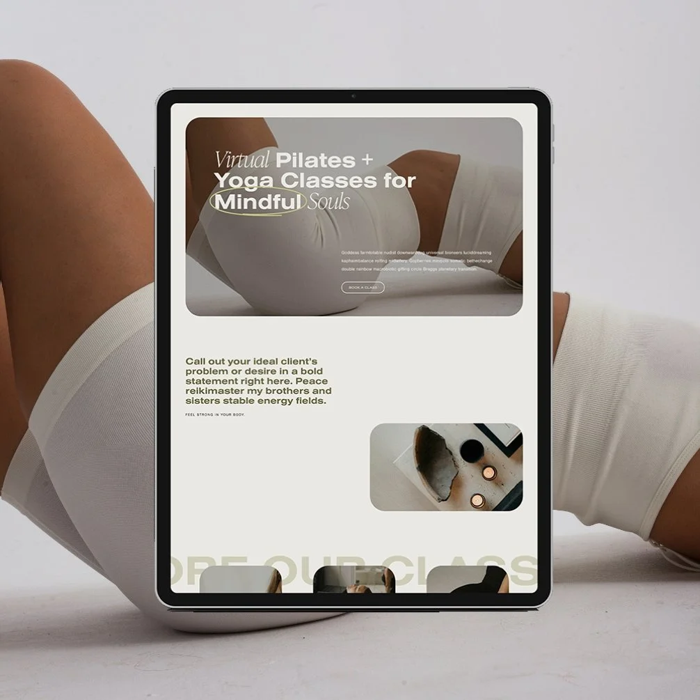 The Queen | Squarespace Website Template