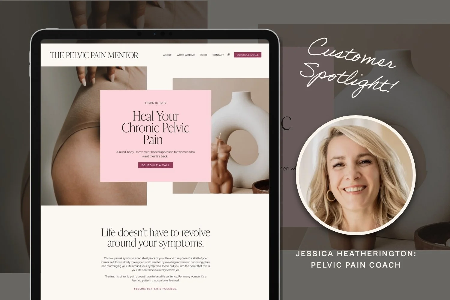 How This Health Coach Increased Her Revenue with a Glo Squarespace Template